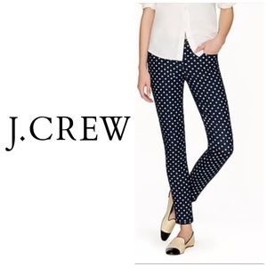 J Crew Toothpick Polka Dot Skinny Jeans 👖